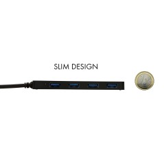 i-tec USB-C SLIM PASSIVE HUB 4 - Compact and Efficient Connectivity Solution